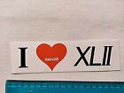 Adhesive I Love maxell Xlii Vintage Years 80 80s Old Sticker Autocollant Kleber
