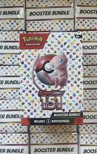 Pokemon Scarlatto e Viola 151 Booster Bundle Box sigillato in fabbrica - Foto 1 di 2