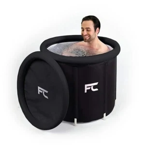 Vasca da bagno portatile con ghiaccio per atleti con coperchio, XL 105 galloni - Foto 1 di 4