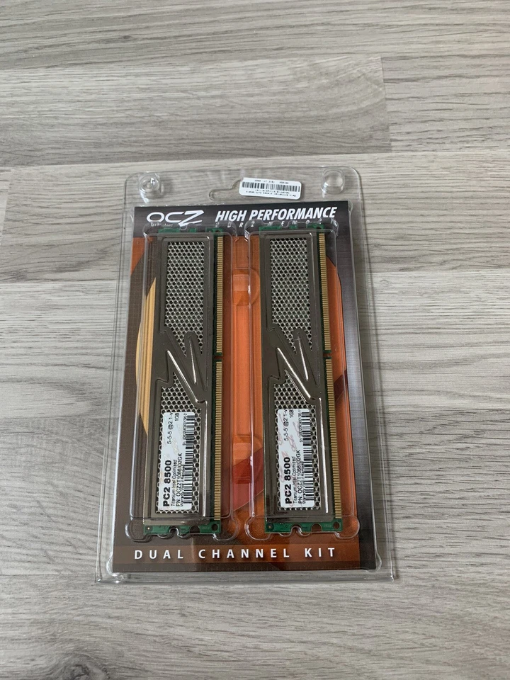 2 GB dual channel kit 1x1GB platinum xtc 5-5-5 - Image 1 of 1