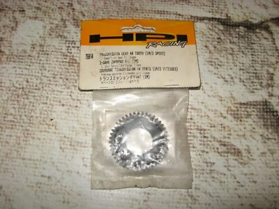 HPI Savage 44 Tooth 32 Pitch First Gear Fits 2 Speed Plastic Black W Clips 76914 - Image 1 of 2