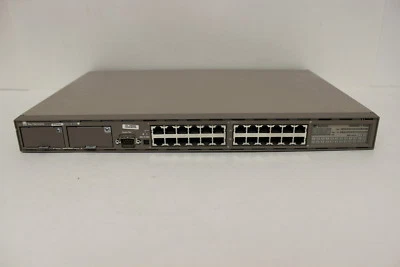 BAY NETWORKS CG1001E02 BAYSTACK 24 PORT 100BASE-T HUB WITH SNMP NMM MODULE - Image 1 of 4