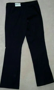 NWT Womens CASUAL CORNER Size 6P Blue HEAVY COTTON KHAKIS Pants Leg30 FLARE - Picture 1 of 5