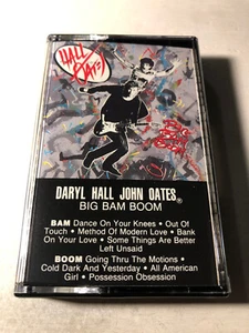 Jall & Oates - Big Bam Boom (1984) Music Cassette RCA AFK1-5309 - Picture 1 of 3