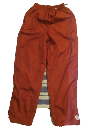 Youth XL 16/18 Athletic OU OKLAHOMA SOONERS Track Pants Pockets RED OAK Vintage Cover