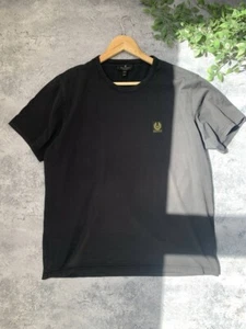 Belstaff T-Shirt Box Logo Short Sleeve Men Size XXL - Picture 1 of 10