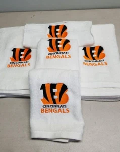 Cincinnati Benga Fußball Handtuch Set, personalisiertes Fußball Sport Handtuch Set * - Bild 1 von 1