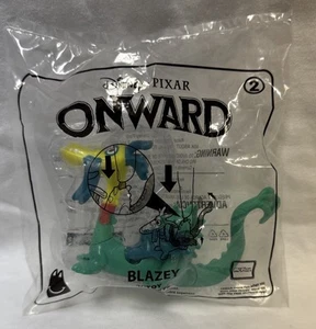 Disney Pixar Onward Blazey grüner Drache Figur 2000 Mcdonalds Spielzeug VERSIEGELT - Bild 1 von 1