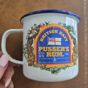 Pussers Rum British Navy Tasse Vintage!  Tortola, Westindien, Virginia Inseln - Bild 1 von 7