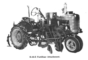 Owner's Manual for Farmall B Tractor B-45 Fertilizer Attachment Side Dresser - Picture 1 of 12