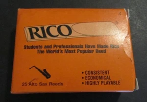 Rico Alto Sax Reeds - Partial Box of 20 - Picture 1 of 7