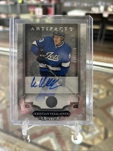 2018-19 Artifacts Rookie XV Kristian Vesalainen RC Auto Redemption SP /175 Jets! - Picture 1 of 2