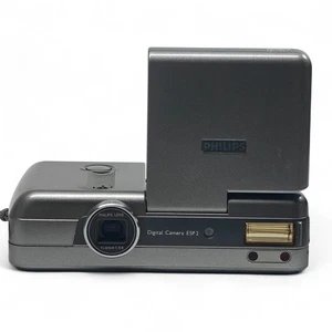Philips ESP 2 1997 0.35MP Retro Digital Camera + Box Accessories RARE - Picture 1 of 10