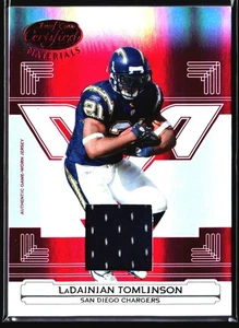 2006 Leaf Certified Materials Mirror Red LaDainian Tomlinson 122049/150 San - Picture 1 of 2