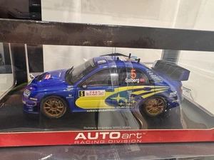 1/18 AUTOART 2005 Subaru Impreza Wrc Rally Monte-Carlo New Still Strapped RARE - Picture 1 of 4
