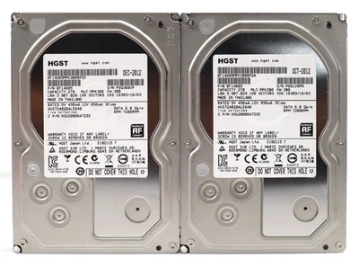 Лот 2 x HGSTHUS724020ALE640 3,5 «2 ТБ SATA 6Gb/s жесткий диск 0F14685 - Изображение 1 из 2