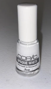 Copic Opaque White Water-Based Paint/pigment with Brush. 6ml - Picture 1 of 5