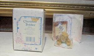 Mini CHERISHED TEDDIES A Gift to Behold 599352  Boy or Girl Vtg 1997 w/Cert COA - Picture 1 of 10
