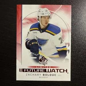 2024-25 SP Authentic Red Limited Future Watch Zachary Bolduc #105 RC - Bild 1 von 2