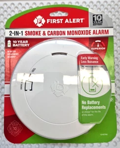 Nueva alarma de humo y monóxido de carbono First Alert 2 en 1 - Imagen 1 de 3