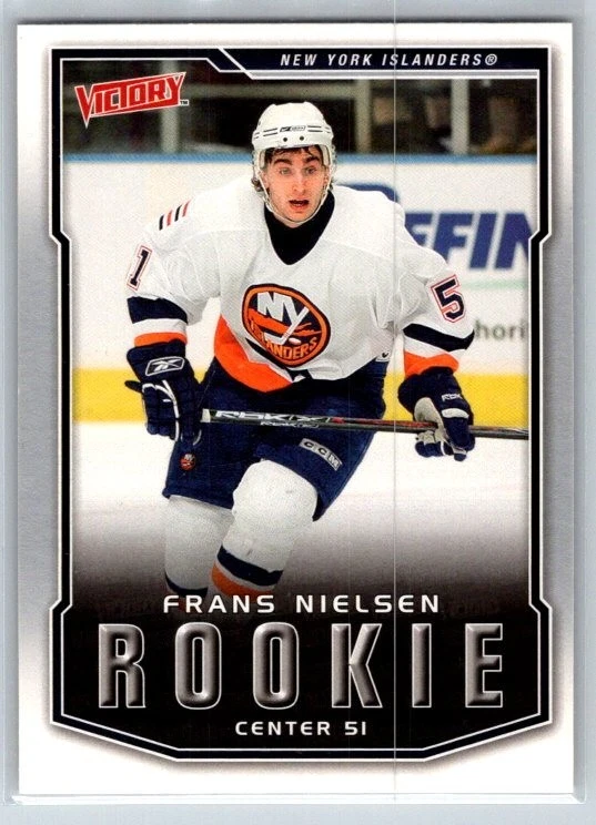 2007-08 Upper Deck Victory #212 Frans Nielsen Rookie New York Islanders RC - Image 1 of 2