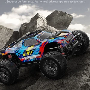 1:10 Brushless RC Truck 31MPH, 4WD Off-Road Car w/2.4GH, 2 Batteries,262ft RansQ - Picture 1 of 23