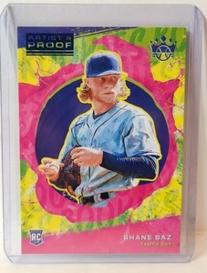 Panini Diamond Kings Rookies II #155 2022 Shane Baz RC prueba de artista azul - Imagen 1 de 2
