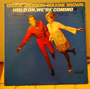 CHUCK JACKSON & MAXINE BROWN Hold On, We're Coming Wand 678 R&B SOUL  33RPM - Picture 1 of 4