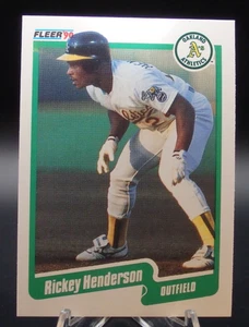 1990 Fleer #10 Rickey Henderson MINT - Bild 1 von 2