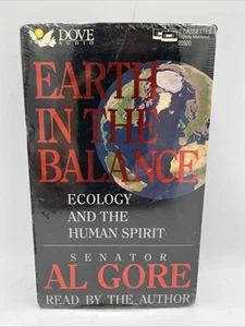Earth In The Balance by Al Gore • 2 Cassette Audiobook • Read By Author • New!!! - Picture 1 of 4