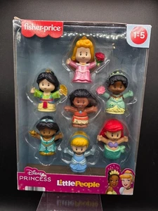 Fisher-Price Disney Princesa Little People Set 7 Figuras Edades 11/2-5 Jazmín Ar - Imagen 1 de 7