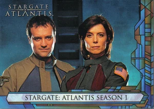 STARGATE ATLANTIS STAFFEL 1 PROMO-KARTE UK - Bild 1 von 1