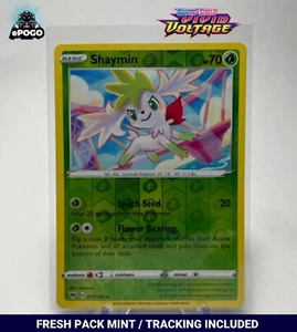 Shaymin 015/185 Reverse Holo Pokémon TCG: Vivid Voltage Card MINT SHIPPED TODAY - Picture 1 of 2