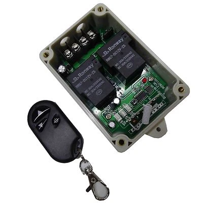 12V Garagentor Rolltor Motor Antrieb Steuerung Funk Sender Empfänger +Handsender - Bild 1 von 3