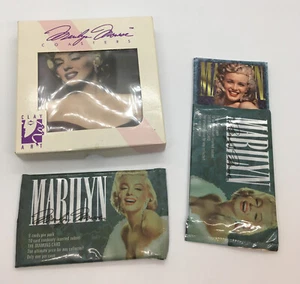 Marilyn Monroe 4 Stück Untersetzer Set und Sammelkarten - Bild 1 von 8
