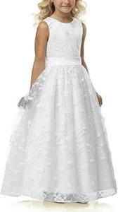 White Flower Girl Dress - Imagen 1 de 1