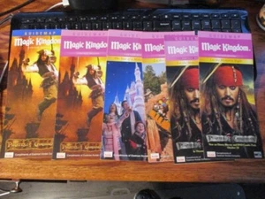 Lot of 21 Magic Kingdom Walt Disney World Guide Maps from 2006 to 2025 - Picture 1 of 4