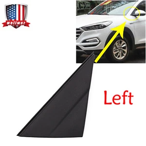 Fender Pillar Trim Mirror Corner Molding Left Driver Side Fit for 16-21 Tucson - Picture 1 of 7