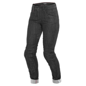 DAINESE D19 LADY DENIM JEANS MOTO DA DONNA CON KEVLAR E PROTEZIONI TG.27 - Foto 1 di 2