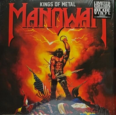 Manowar - Kings Of Metal LP Colored Vinyl Album SEALED NEW RECORD - Heavy Metal - Image 1 of 4