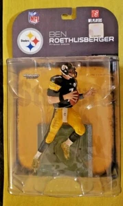 2008 McFarlane Football Wave 2 Series 18 #60 Ben Roethlisberger Team Pittsburgh  - Picture 1 of 12