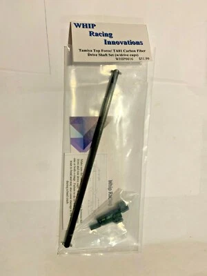 WHIP Racing Carbon Fiber Center Drive Shaft Set Tamiya Top Force/DF01/TA01/Manta - Image 1 of 4