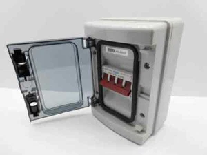 125A Manual Single Phase Generator Changeover Switch – Plastic Weather Resistant - Picture 1 of 6