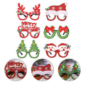  Funny Sunglasses Christmas Eyewear Children's Frame Decorate