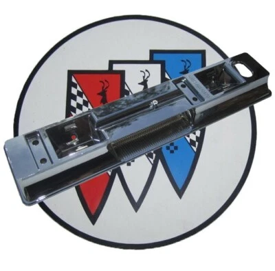 Buick Special Skylark GS 1964-1967 14" Deluxe cromo reposabrazos delantero base Foto 1 de 4