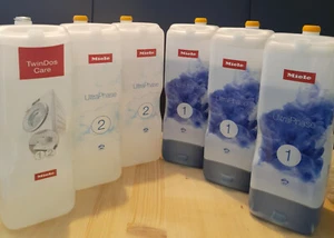 Miele Waschmittel Ultra Phase 1 und 2, 5Stück Plus 1mal Twindos Care alles NEU ! - Bild 1 von 2