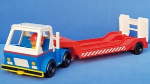 JEAN FÜRTH COCHE TRANSPORTADOR CAMIÓN DE COLECCIÓN CAMIÓN 44 CM PLÁSTICO AÑOS 70 - Imagen 1 de 3
