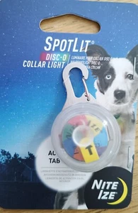 Nite Ize PSLG-07-R6 Spotlit Disc-O Collar Light - Picture 1 of 4