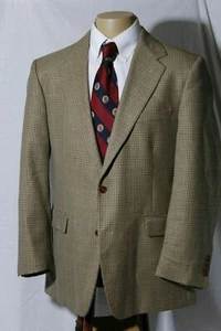 Brooks Brothers Men's Flap Notch Sport Coat Jacket Blazer Size 42R - Picture 1 of 12
