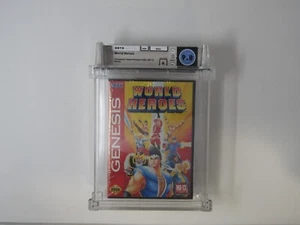 Videojuegos World Heroes Sega Genesis Clamshell sellados de fábrica 9,8 A - Imagen 1 de 5
